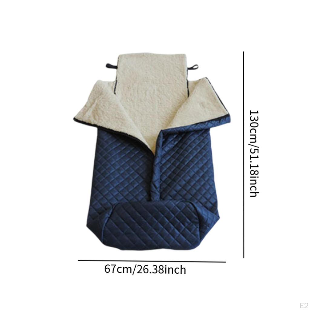 Wasserdichte, warme Rollstuhlabdeckung vom Halbkörpertyp, weich für Behinderte