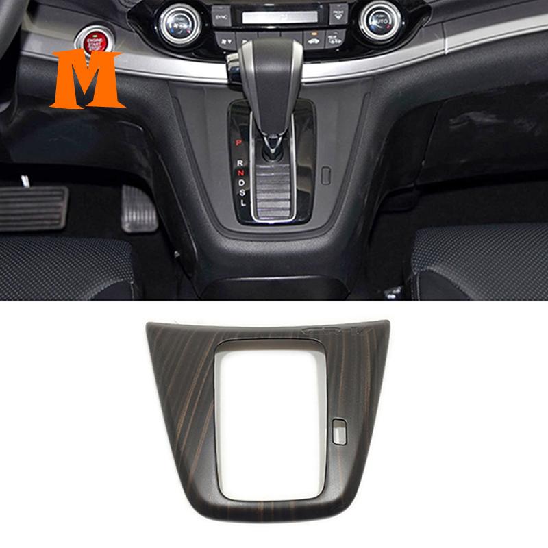 Für Honda CRV CR-V Pfirsich Holz Auto Klimaanlage AC Schalter Taste Aufkleber Abdeckung Trim 2012 13 14 15 2016 Styling