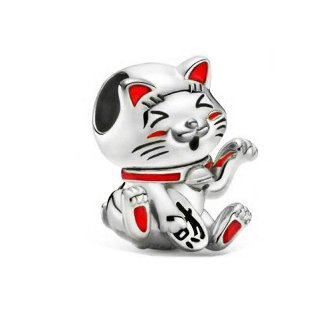 Ekte 925 Sterlingsølv Søt Min Venn Kjæledyr Hund Dingleanheng O Anheng Passer Originalt Armbånd Smykker Gave