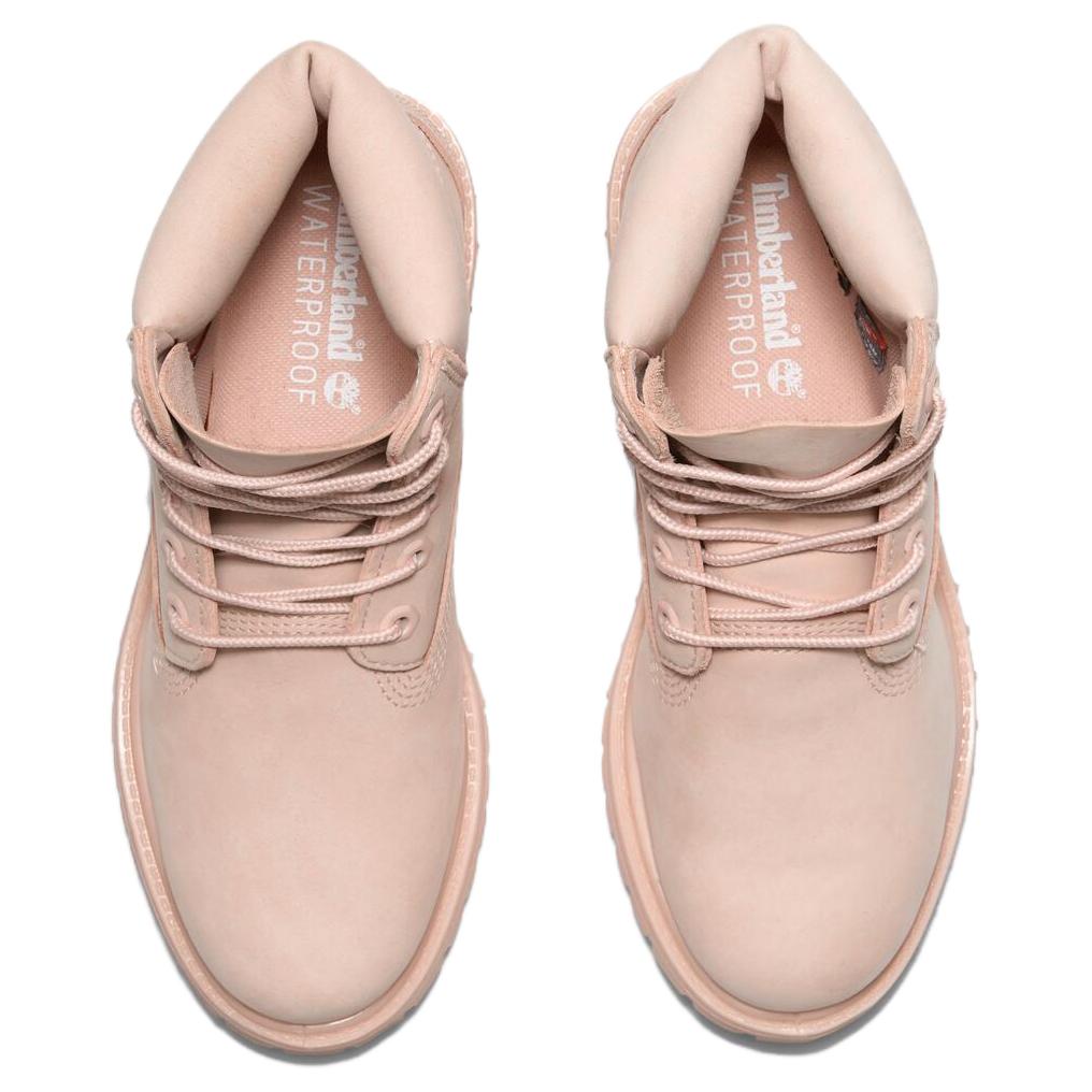 Timberland Premium Series Comfortable Short Martin Boots Women Boots Light-Pink A2HR8EKD
