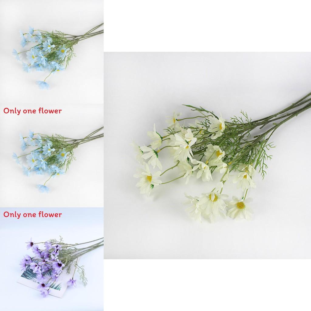 Künstliche Symphyotrichum Novi Belgii Kunstblumen 49cm Hochzeits- und Foto-Requisiten für den Innenbereich