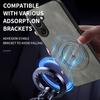 For Samsung Galaxy A57 5G Magnetic Case WANLONFENG SD1 Series Nappa Texture PC TPU Phone Cover