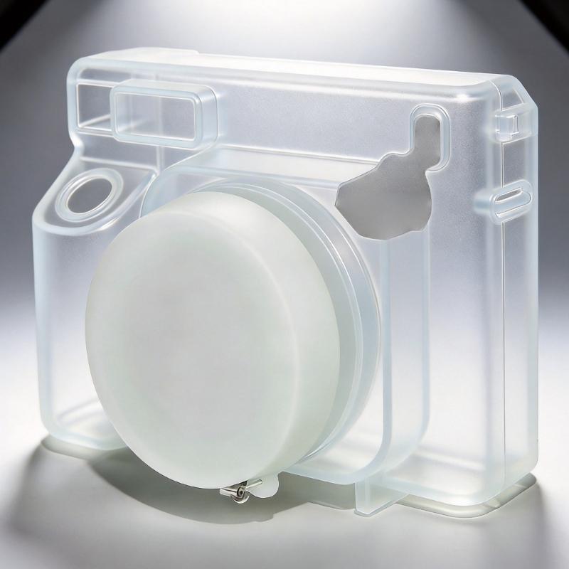 Clear Protective Case For Wide 400 Camera Durability PC Shell High Transparency Cover Housing with Lens Cover Cap