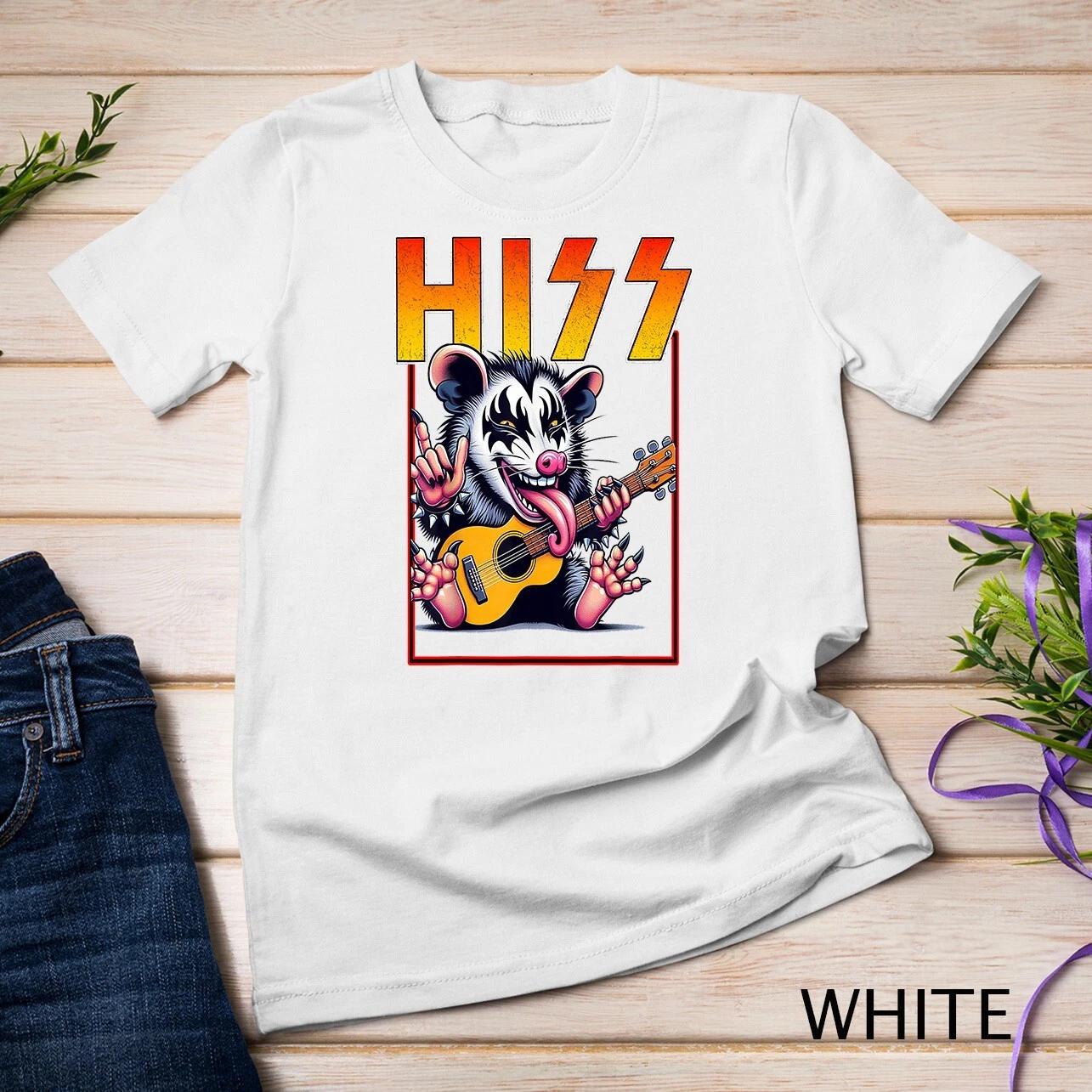 HISS POSSUM - HISS OPOSSUM - ROCK ROCKIN - OFFICIAL T-Shirt Unisex T-shirt 4XL