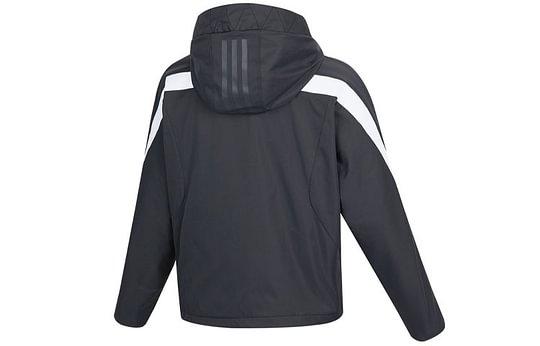 adidas Women's Sports Hooded Jacket Black HF2469