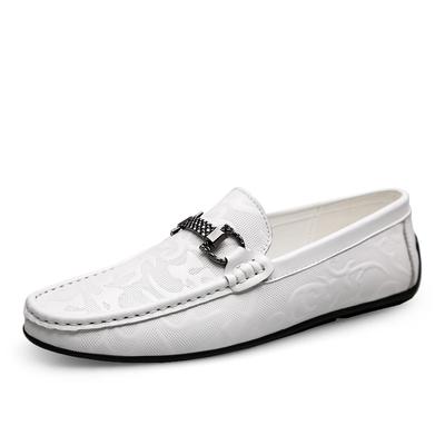 2024 Handmade Genuine Leather Men Shoes Luxury Brand Italian Casual Men Loafers Breathable Driving Shoes Slip On Moccasins Retro