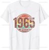 Vintage 1965 Limited Edition 60th Birthday Gifts 60 Year Old T-Shirt Vintage T Shirt Mens Clothing Customizable Ropa Hombre
