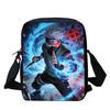 Cartoon Adjustable Straps NARUTO Shoulder Bags Light Weight Crossbody Bags For Boys & Girls Age 6-10, Secure Zipper Closure.
