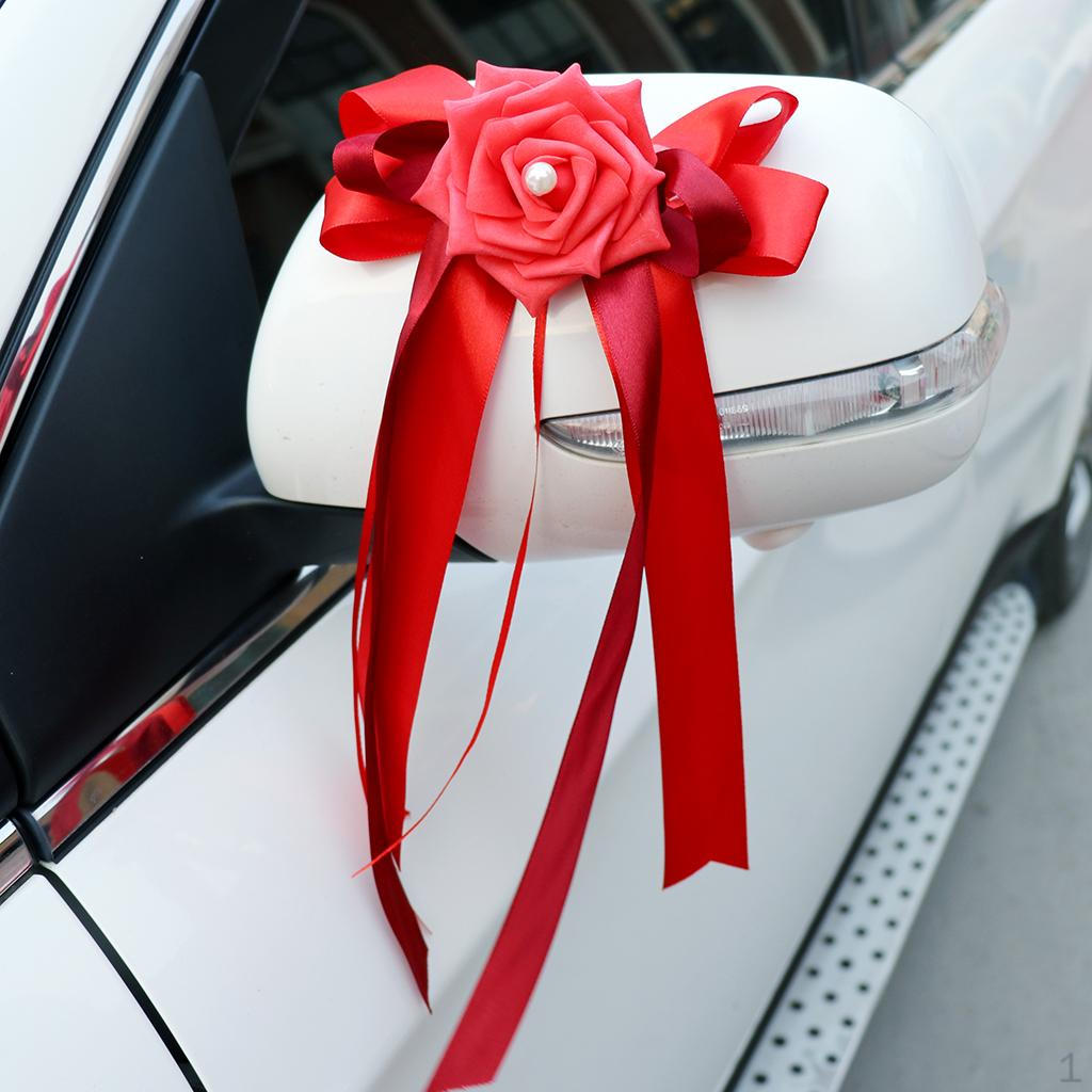 Bowknot Wedding Car Decorations
