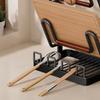 Carbon Steel Pot Lid Rack Rustproof Stable Cutting Board Holder Removable Drip Tray Space Saving Chopping Board Organizer