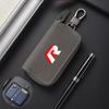 Suede Car Key Storage Bag Portable Card Coin Wallet Keychain For Volkswagen VW Golf Tiguan Jetta Passat Polo Touran GTD Scirocco zr4