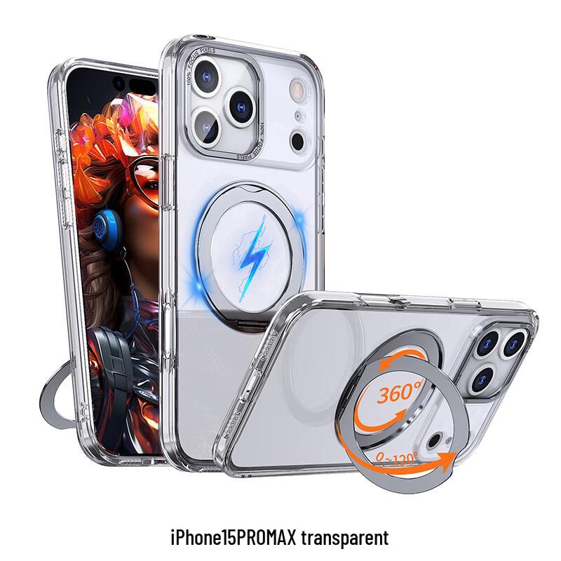 Магнитный чехол-подставка CAXITON для iPhone 15 Pro Max