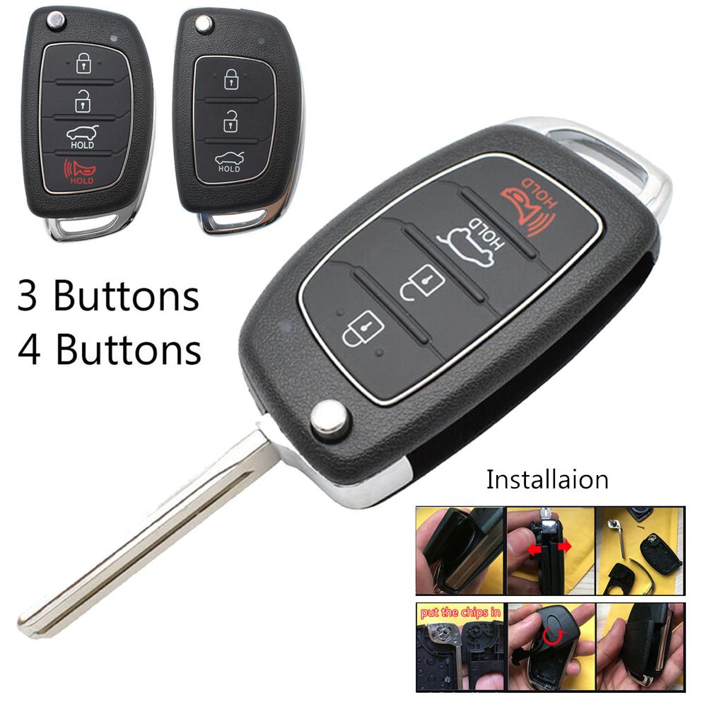 Teclados De Silicona De Repuesto Para Llave De Hyundai - 3 Piezas, 3 Botones, Compatible Con Santa Fe, Tucson, I10, I20, Etc.
