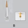 Modern Waterdrop Pendant Lamp Bedroom Bedside Living room Dining 2Style Base Room LED Lighting Kitchen Stairwell Hanging Light