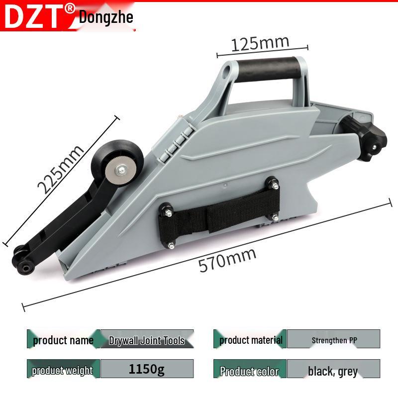 Multi-Purpose Gypsum Board Caulking and Splicing Tool for Quick Clamping and Pressing