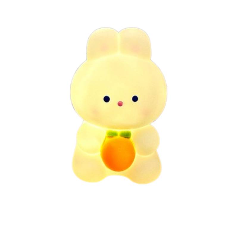Rabbit Cartoon Love Night Light  Bedroom Bedside Lamp Decoration Ornaments Gift