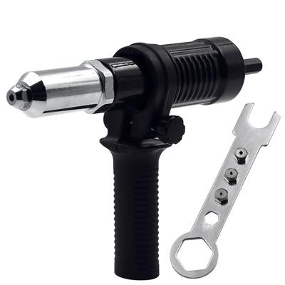 Elektryczne narzędzie do nitonakrętek Narzędzie do nitowania Bezprzewodowa nitownica Adapter do wiertarki Włóż wielofunkcyjne narzędzie do gwoździ Auto Nit