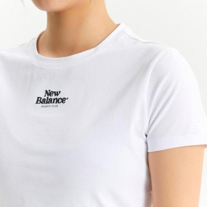 New Balance Semi Crop Tight Short Sleeve Tee Nbnee2w422 10
