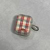 Korean Ins Contrasting Color Plaid for AirPods 1 /1 Earphone Protective Case 1pro Second and Third Generation Girl Minimalist