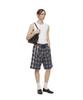 TRUNK PROJECT Check Shorts_Navy