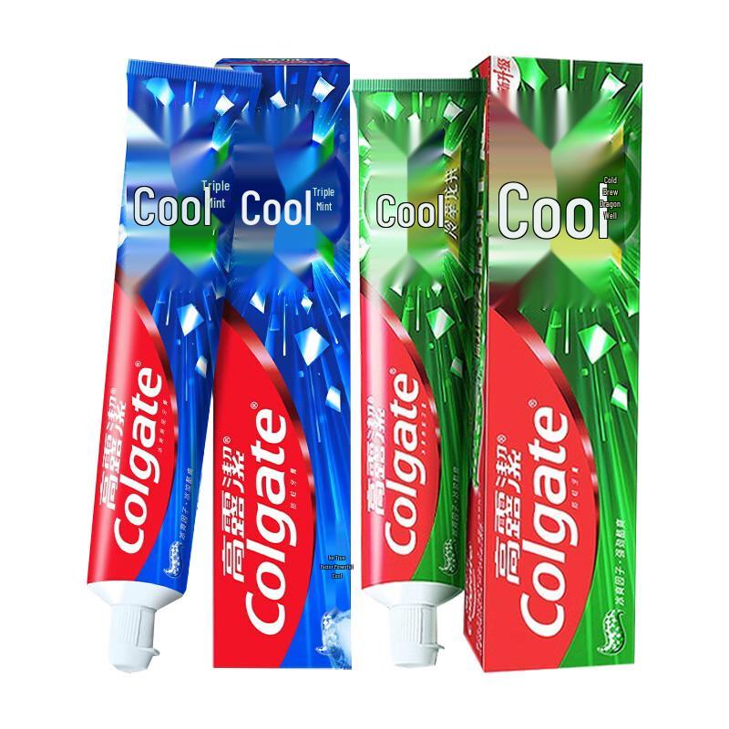 Colgate Longjing Tea & Icy Mint Fresh Breath Toothpaste Twin Pack