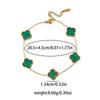 European-American Stainless Steel Clover Bracelet: Elegant & High-Quality Design