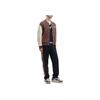 Fila Color Block Casual Knit Baseball Jacket Men Jackets Brown F11M419501F-BN