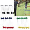 6Pcs Golf Tossing Ball Replacement Outdoor Lawn Yard Golf Throwing Ball Hard Golf Training Ball for Ladders Toss Game