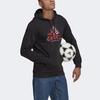 Adidas Predator Hooded Soccer Casual Sweatshirt Men Tops Black GN6905