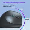 Ergonomic Vertical Wired/Wireless Bluetooth Rechargeable Gaming Mouse