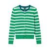 Polo Pullover Kinder Einreihig Colorblock Rundhals Langarm Grün Kinderpullover CWPOSWEG6820511-300