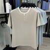 Summer Short Sleeve Daily Wear Commute Crew Neck Breathable Fashion Men'st
