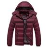 Men's Autumn and Winter Plus Size Loose Thickened Down Jacket Casual Hooded Warm Outerwear
