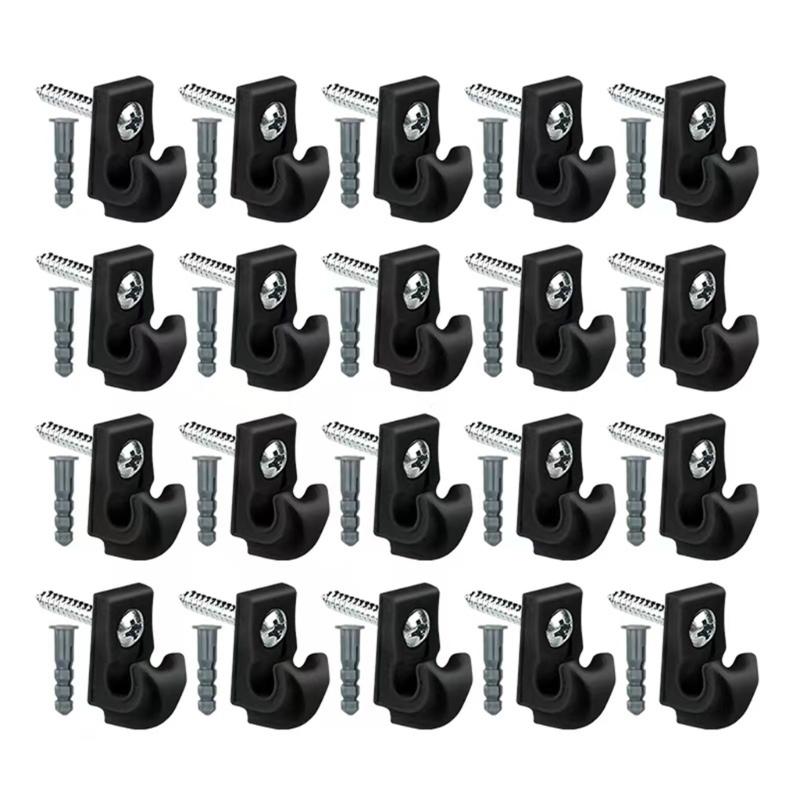 20pcs Screw In Ceiling Hooks Heavy Duty Hooks Light Hanger Hook for Secure Mounting Of Hanging Lamp  & Plant Holders