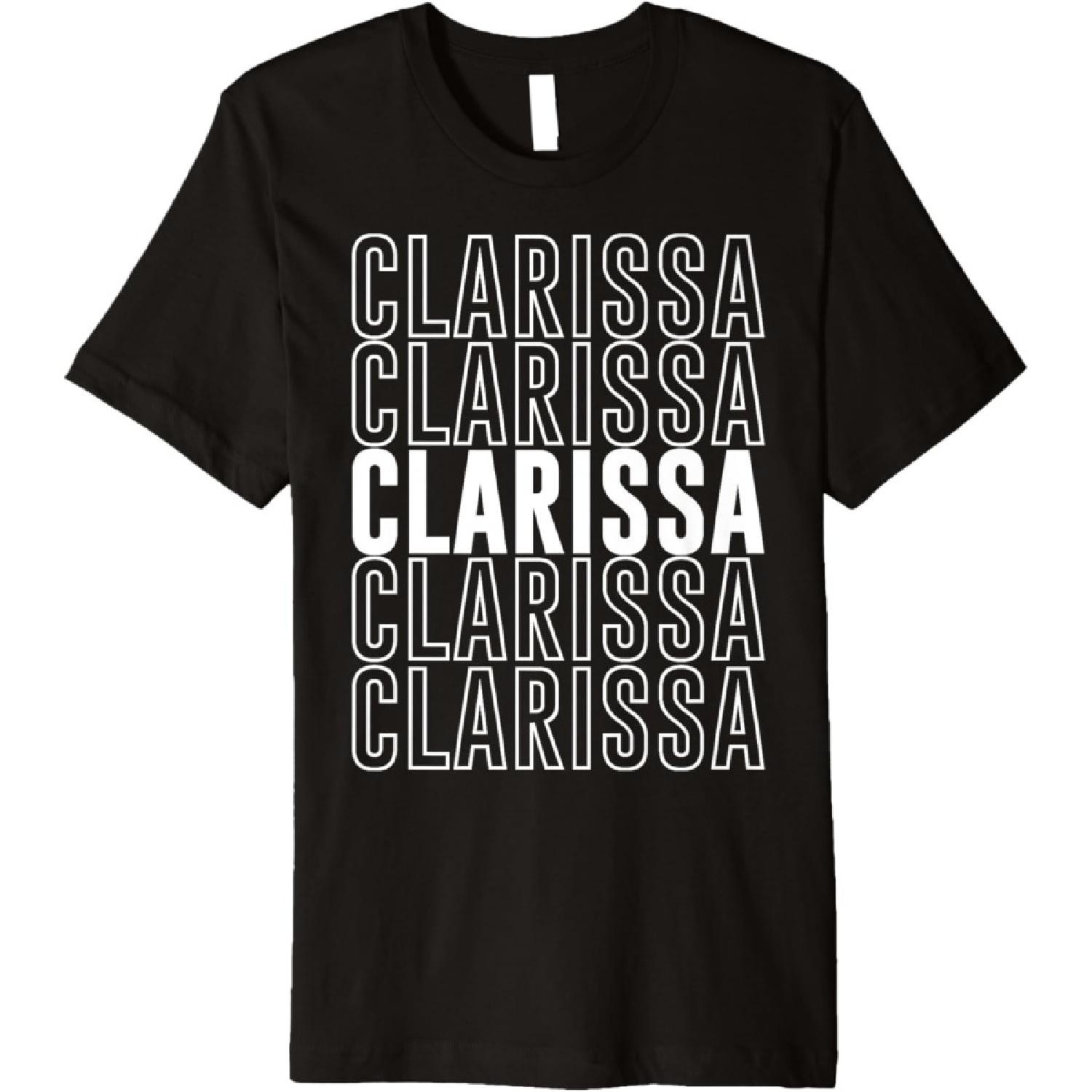 

Clarissa Premium T-Shirt XXXXXL чорний