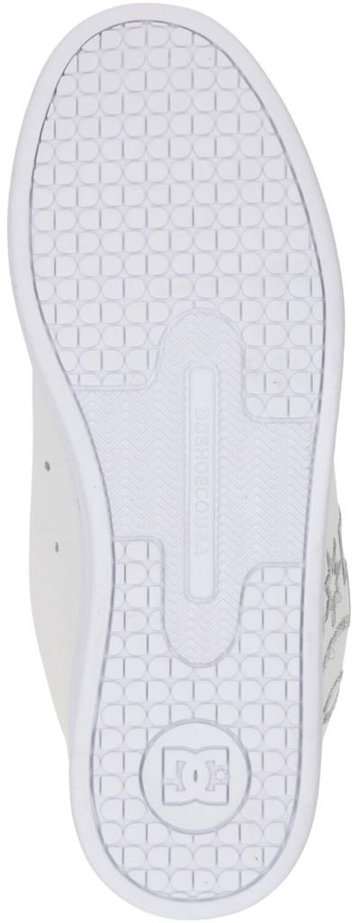 Кроссовки DC Shoes Court Graffik W (300678) Sneaker white silver