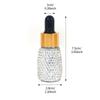 Sparkling Essential Oil Dropper Bottle Creative Mini Dropper Bottles  Handicraft