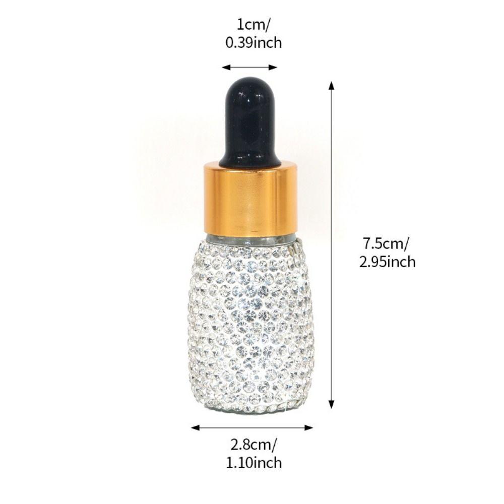 Sparkling Essential Oil Dropper Bottle Creative Mini Dropper Bottles  Handicraft