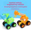 Engineering Vehicle Toy Set With Sliding Function For Boys And Girls