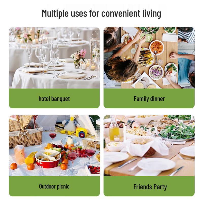 Meiliya Disposable Tableware Set