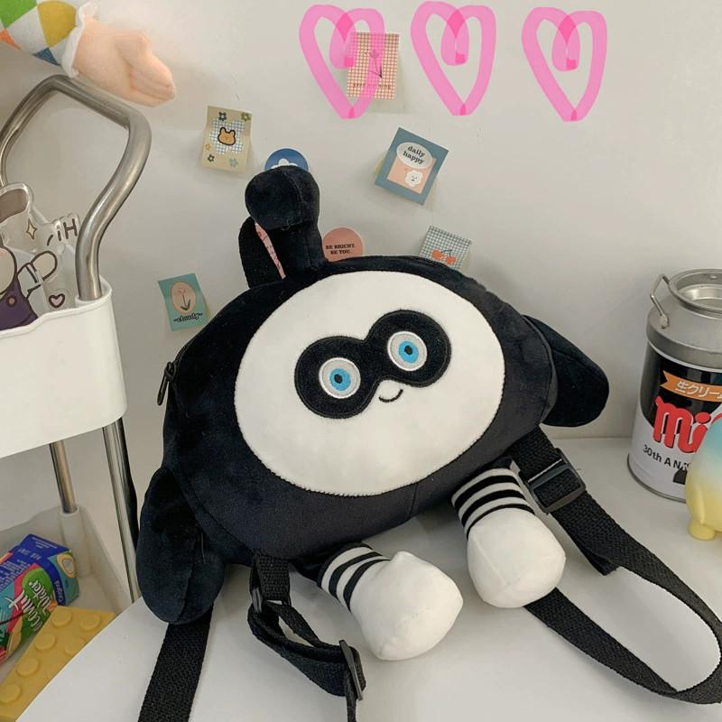 Character Eggy Party Plush Backpack Cartoon Cute Children Outdoor Knapsack