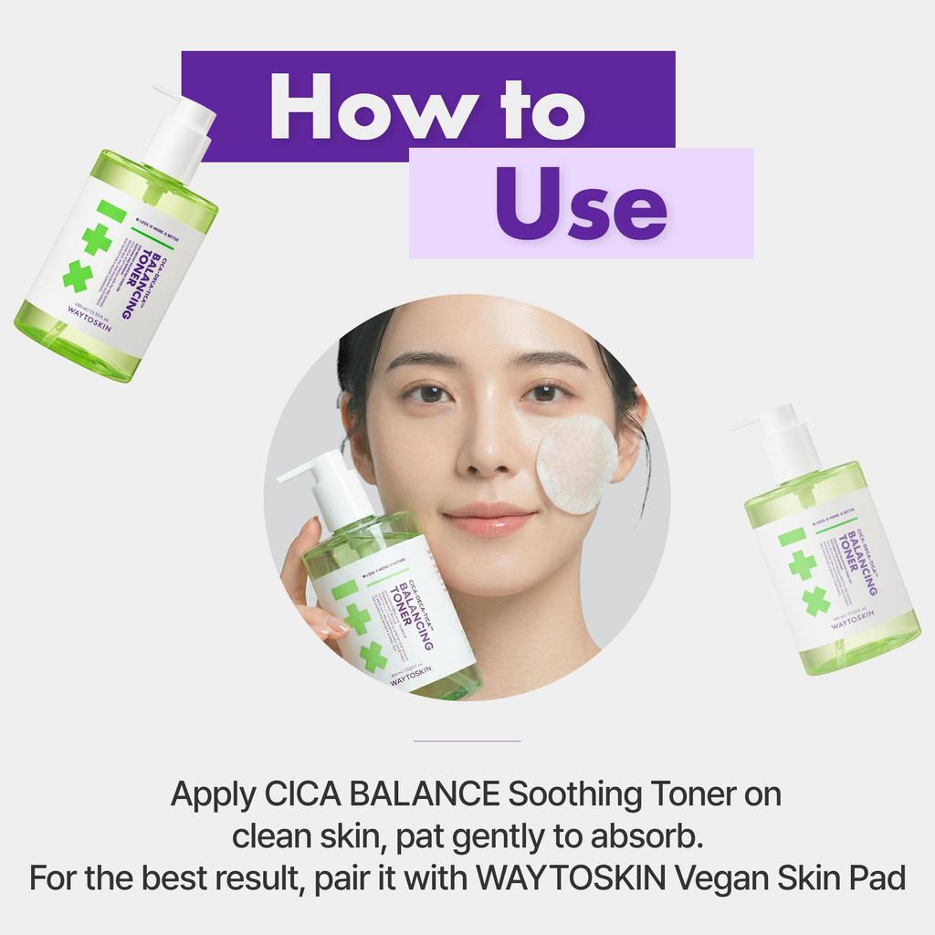 WAY TO SKIN Cica-Deca-Tica Balancing Toner 400ml