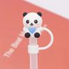 Reusable Drinking Dust Cap Dust-proof Straw Tips Cover New Silicone Straw Plug  Bottle