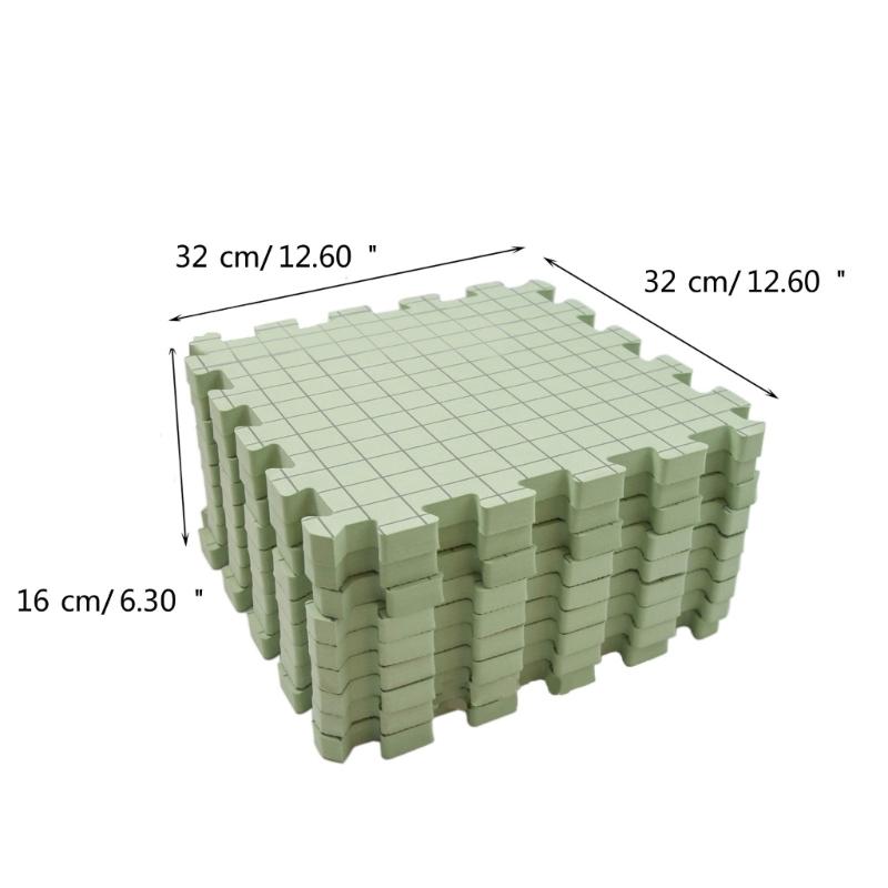 Knitting Blocking Mats Crochet Blocking Mats EVA Thick Grids Board for Crocheting Needleworks Knitting Project