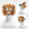 Leopard mask, Halloween jaguar king mask mardi gras Carnival party3D Animal masks