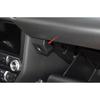 For Ford Mustang 2015-22 Red Carbon Fiber Co-Pilot Glove Boxes Handle Cover Trim