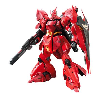BANDAI SPIRITS RG Mobile Suit Counterattack Sazabi Scale Plastic Model Gundam Char's 1/144 Pre-Colored