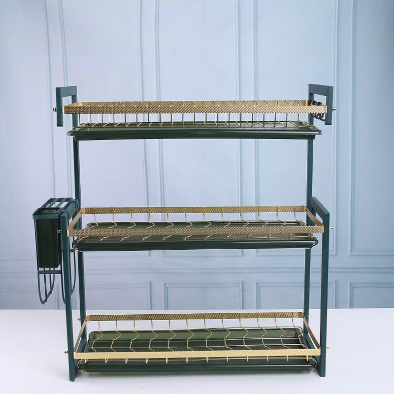 Abay Double-Layer Draining Dish Rack