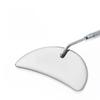 1Pc Stainless Steel Eyelash Extension Tool, Eyelash Exam Mirror, Crescent-Shaped Exam Mirror, Eyelash Auxiliary Device
