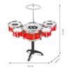 Mini Five-Drum Set Toys For Kid Puzzle Musical Instrument Playthings Gift For New Year Xmas drum set for kids